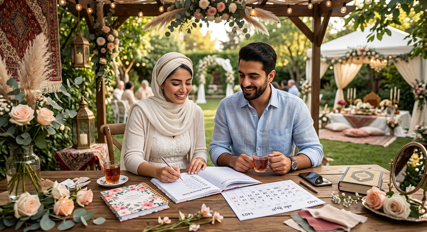 برنامه‌ریزی مراسم عقد